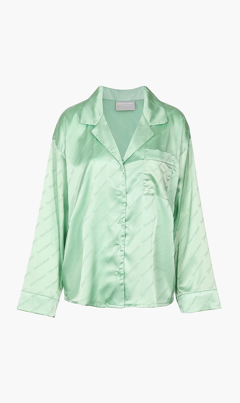 

Monogram Satin Shirt