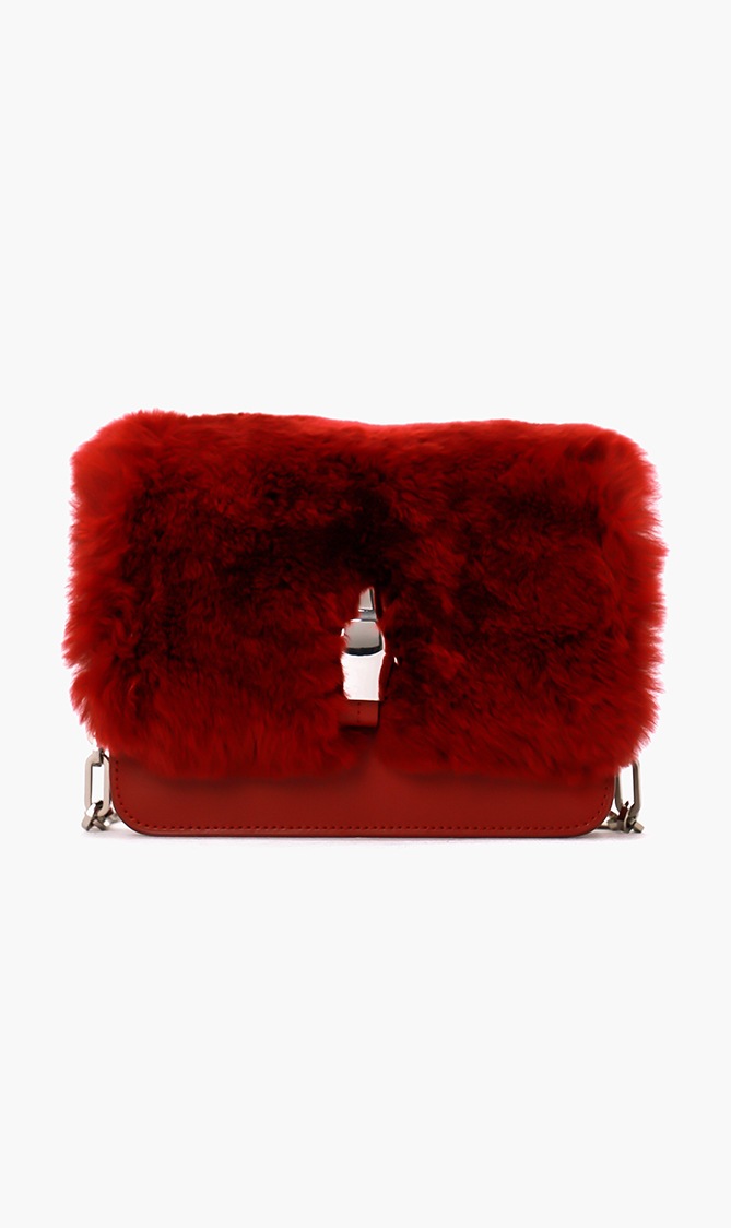 

Cavalli Class Milano Remix Fur Sling Bag