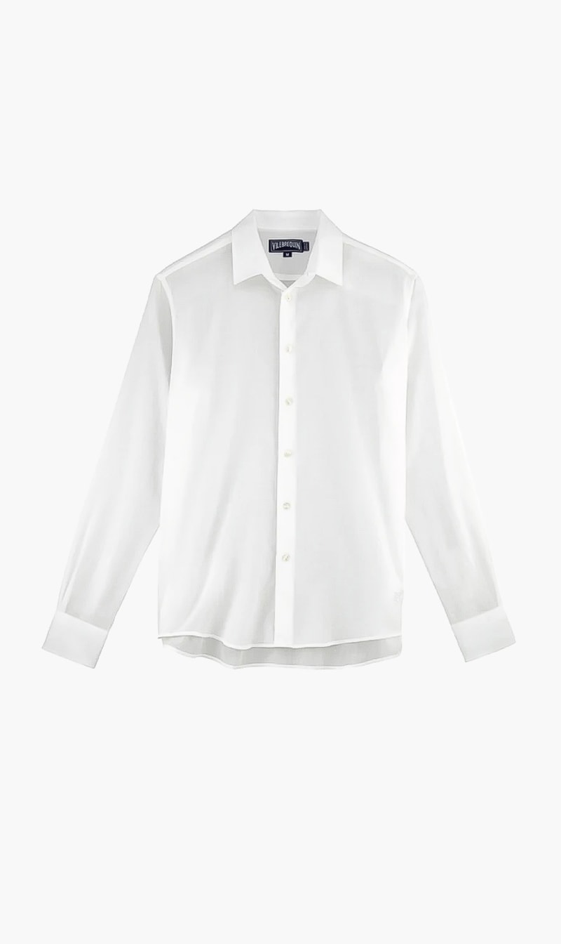 

Vilebrequin White Solid Plain Shirts for Men | The Deal Outlet