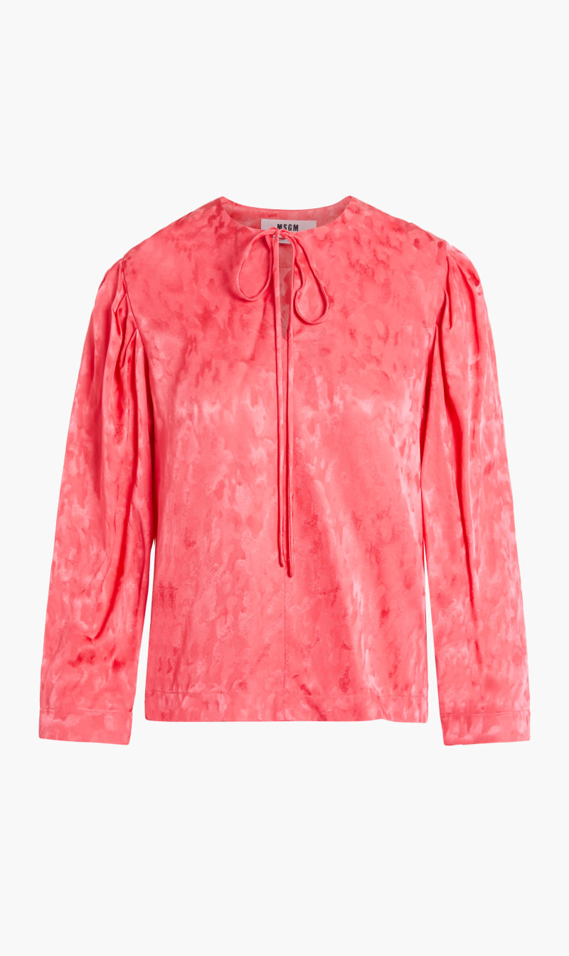 

Msgm Red Blusablouse for Women | The Deal Outlet