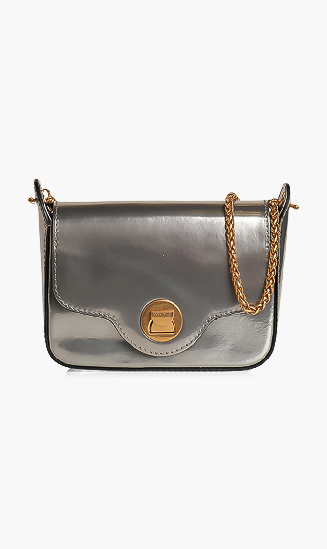 

Coccinelle Flap Leather Crossbody Bag