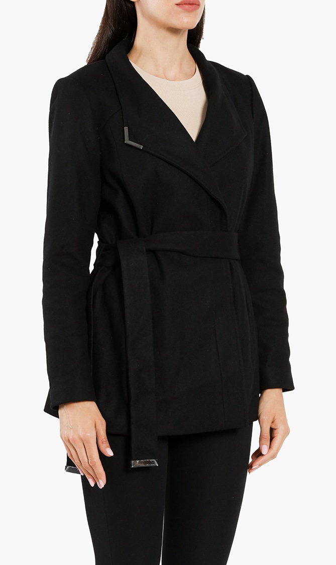 

Ted Baker Drytaa Short Belted Wrap Coat