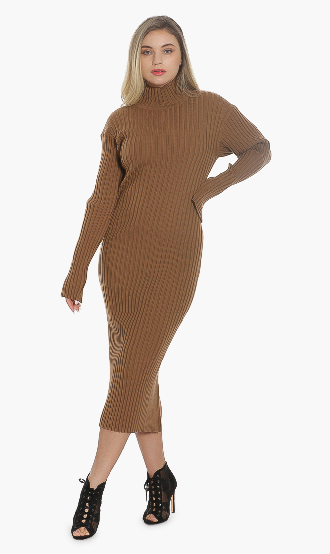 

Kenzo Skinny Ribbed Long Dress