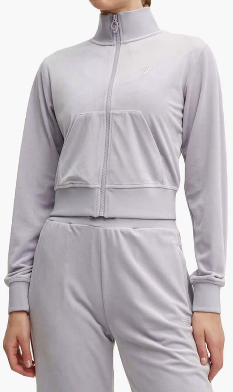 

Guess Purple Couture Full Zip Sweatshirt for Women | The Deal Outlet