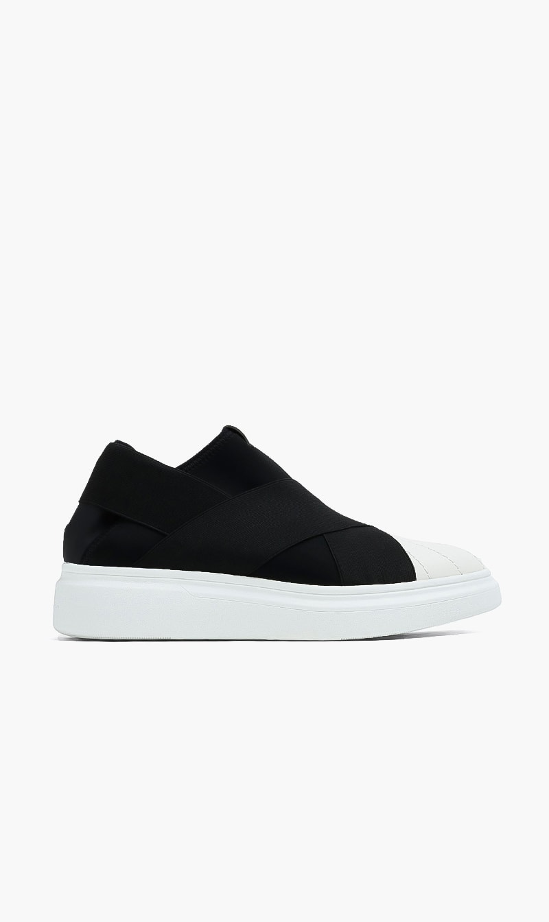 

Fessura Black Slip On Sneakers for Men | The Deal Outlet