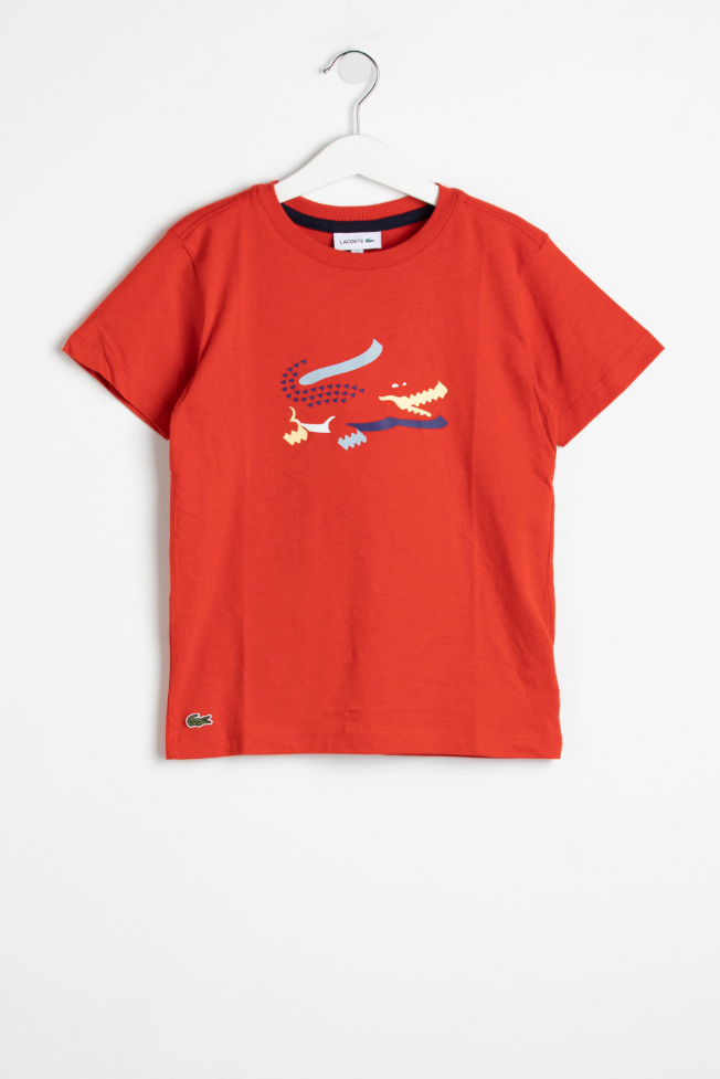 

Lacoste Short Sleeves Printed Tee