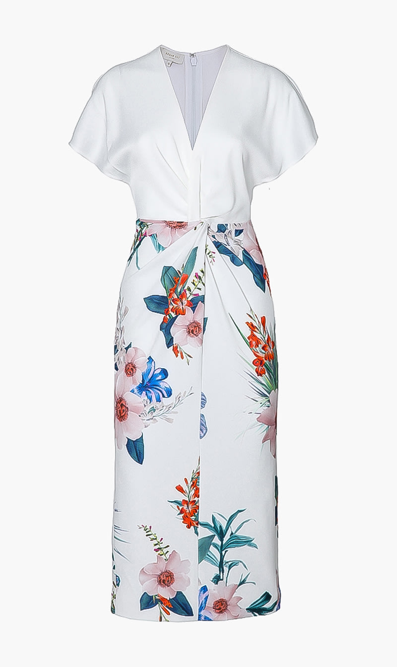 

Ted Baker Jamboree Twist Detail Midi Dress
