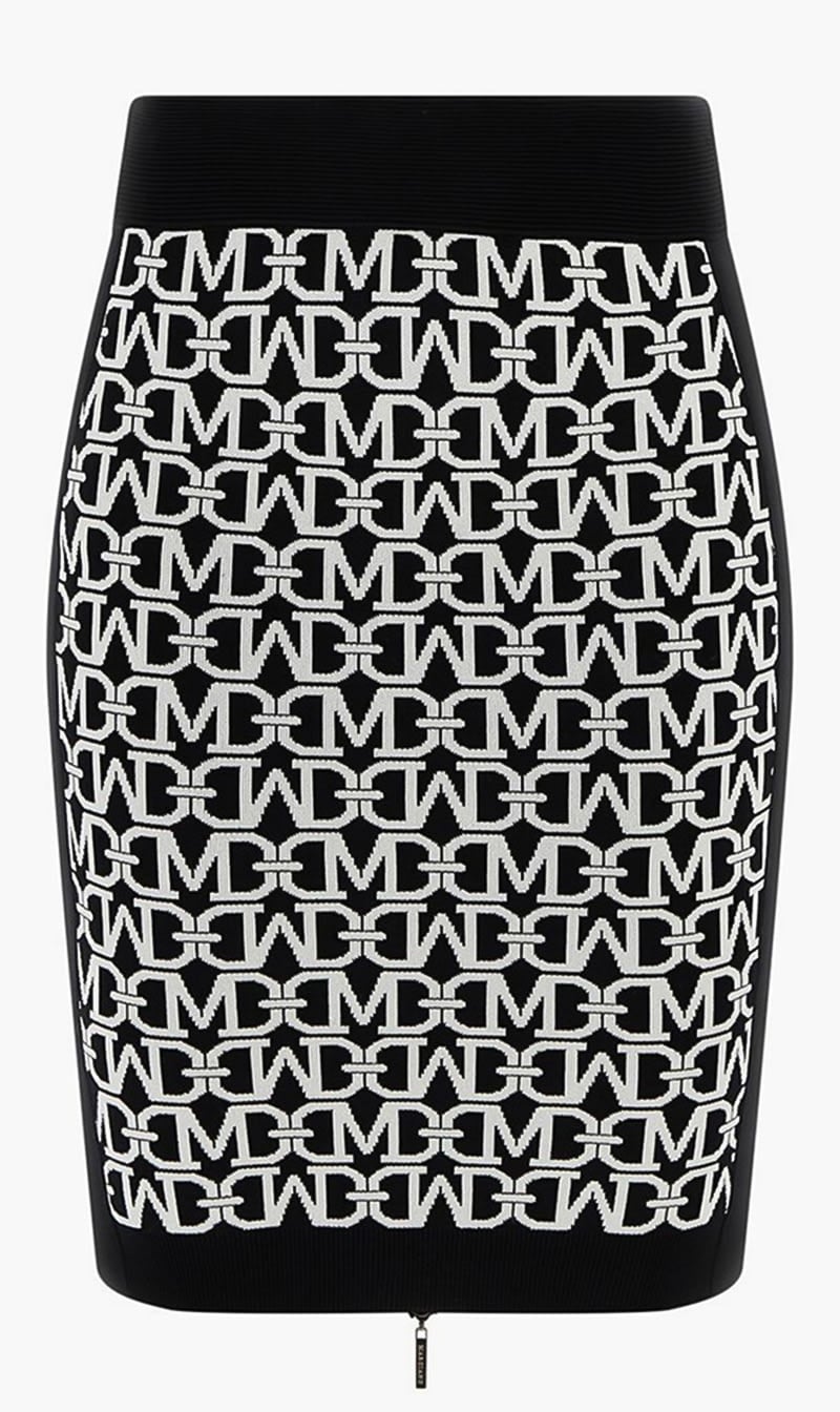

Guess Black Allover Jacquard Pencil Skirt for Women