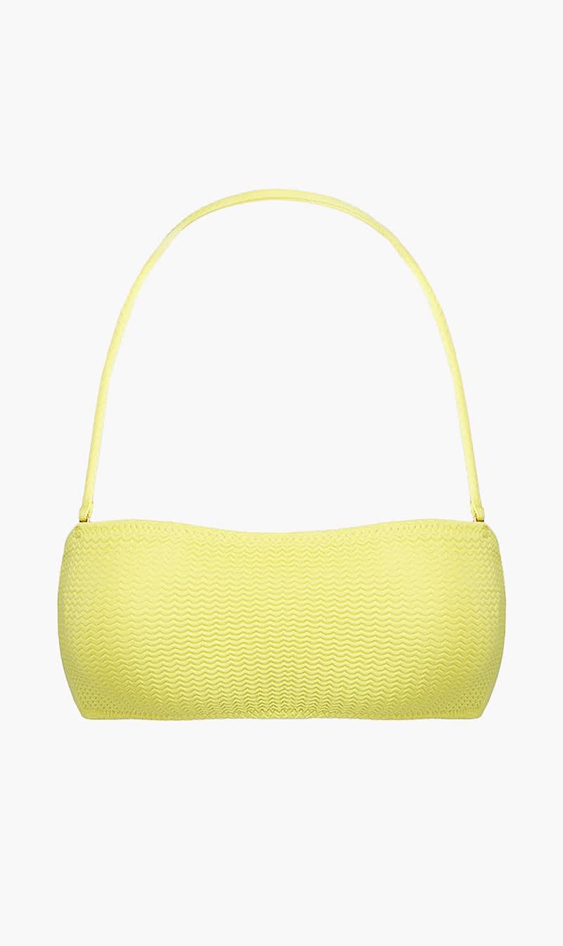 Green Seafolly Pink Tube Top Bikini Top for Women