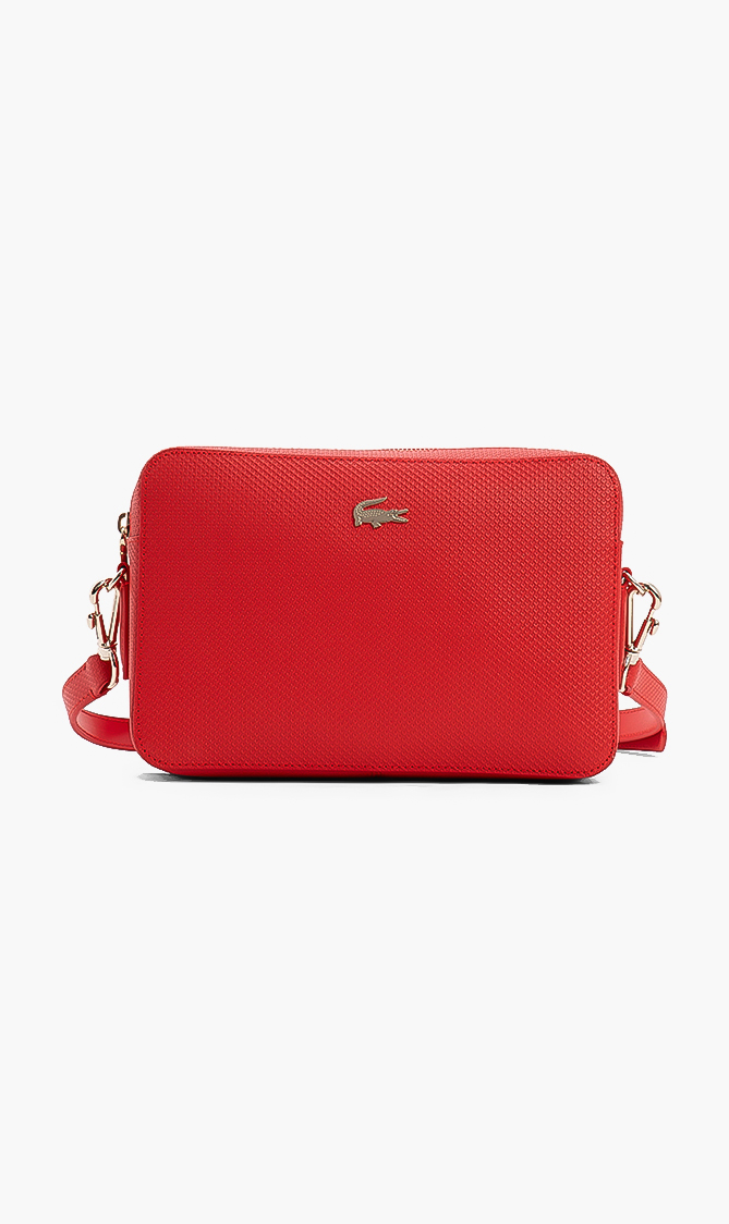 

Lacoste Chantaco Pique Leather Square Crossbody