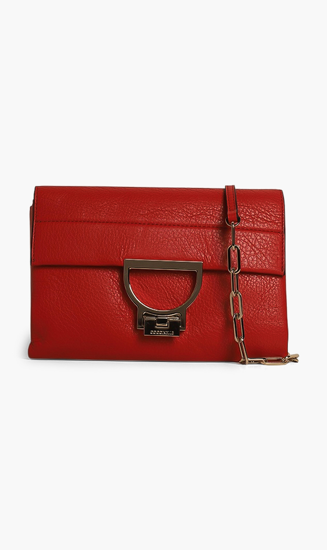 

COCCINELLE Grain Leather Clutch Bag