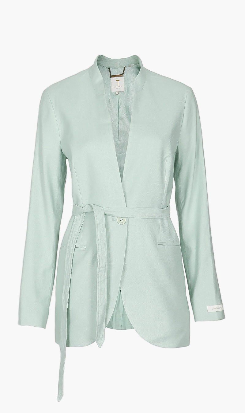

Collarless Blazer