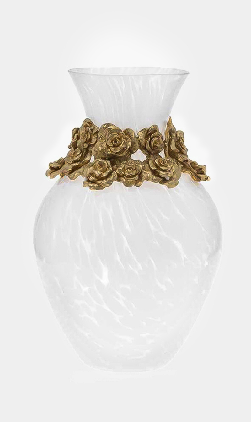 

Jay Strongwater Suzanne Rose Vase