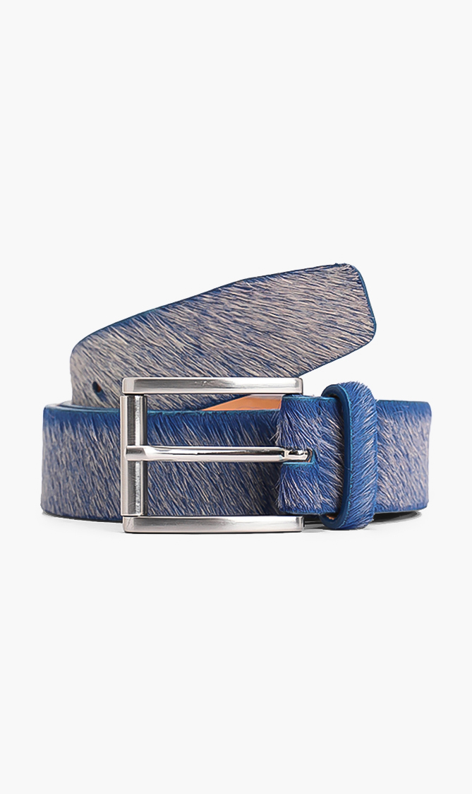 

Jacob Cohen Fur Leather Belt