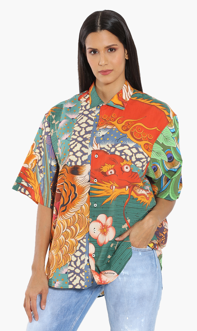 

Dsquared2 Printed Short Sleeves Shirt