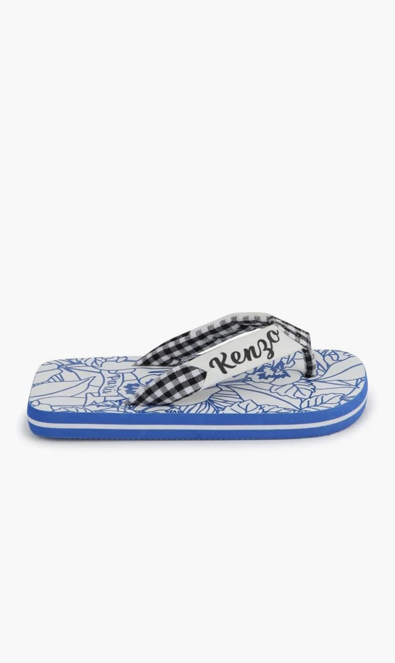 

Kenzo Blue Flip Flops | The Deal Outlet