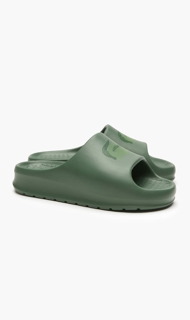 

Lacoste Green Serve Slide 2 123 1 Cfa for Women | The Deal Outlet