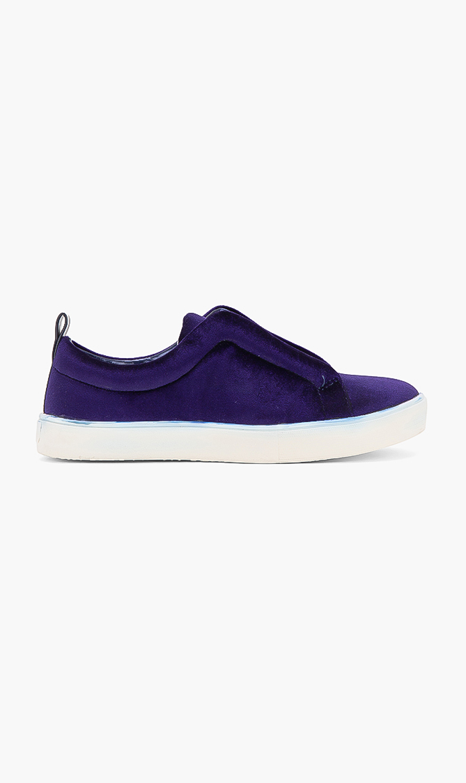 

SAM EDELMAN Velvet Slip-on Sneakers