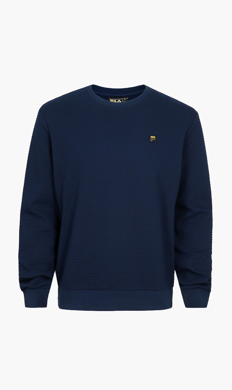 

Fila Blue Luca Pleated Sweatshirt for Men | The Deal Outlet