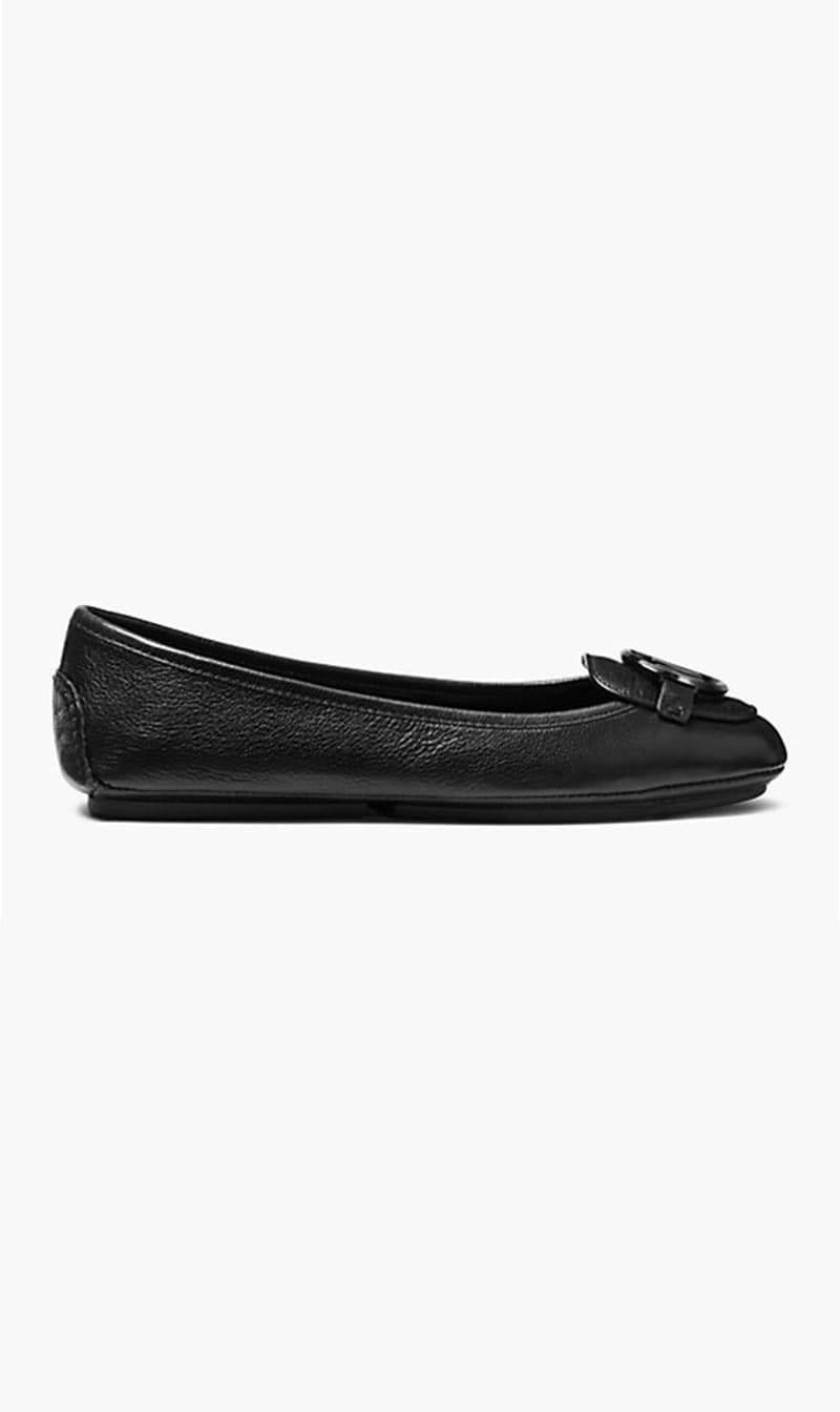 

Michael Kors Black Lillie Moc for Women | The Deal Outlet