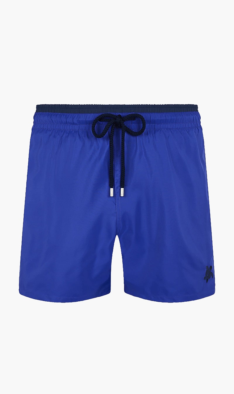 

Vilebrequin Purple Solid Elasticated Shorts for Men | The Deal Outlet