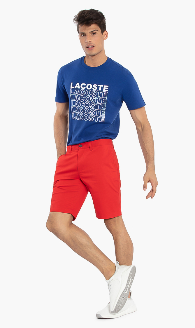

Lacoste Slim Fit Stretch Gabardine Bermuda