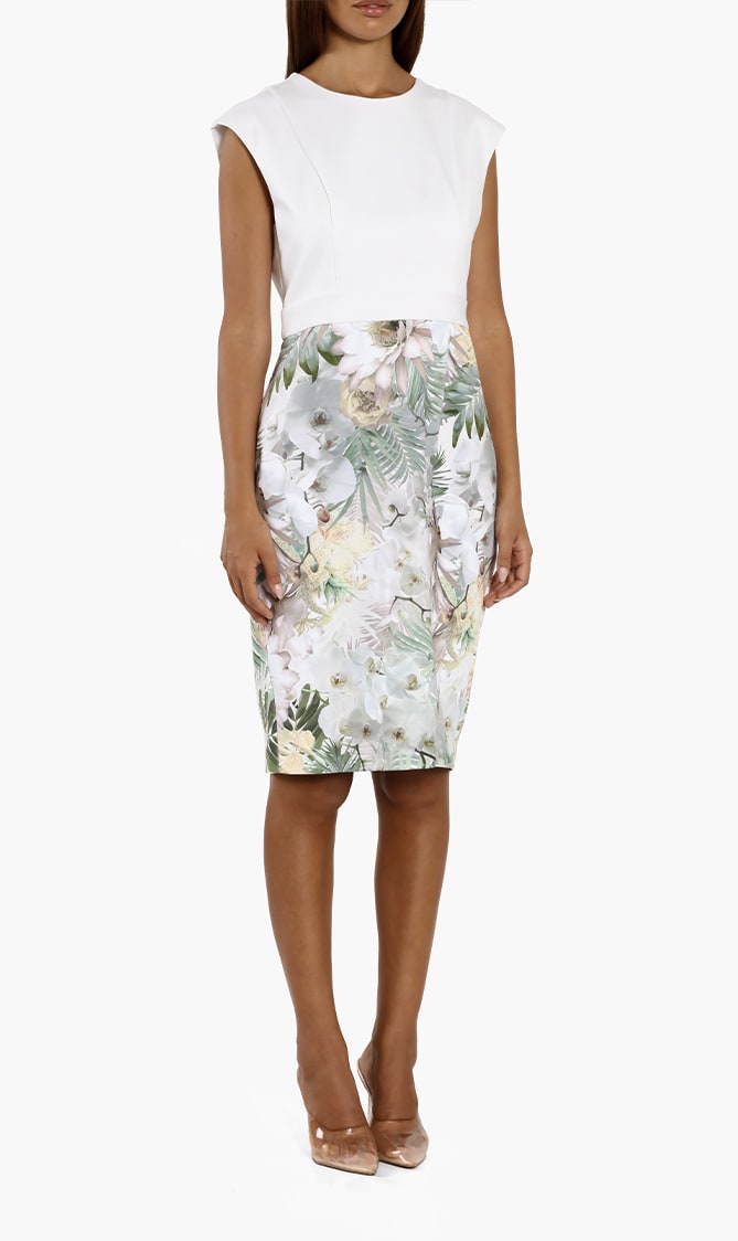 

Hanalee Woodland Printed Bodycon Dress