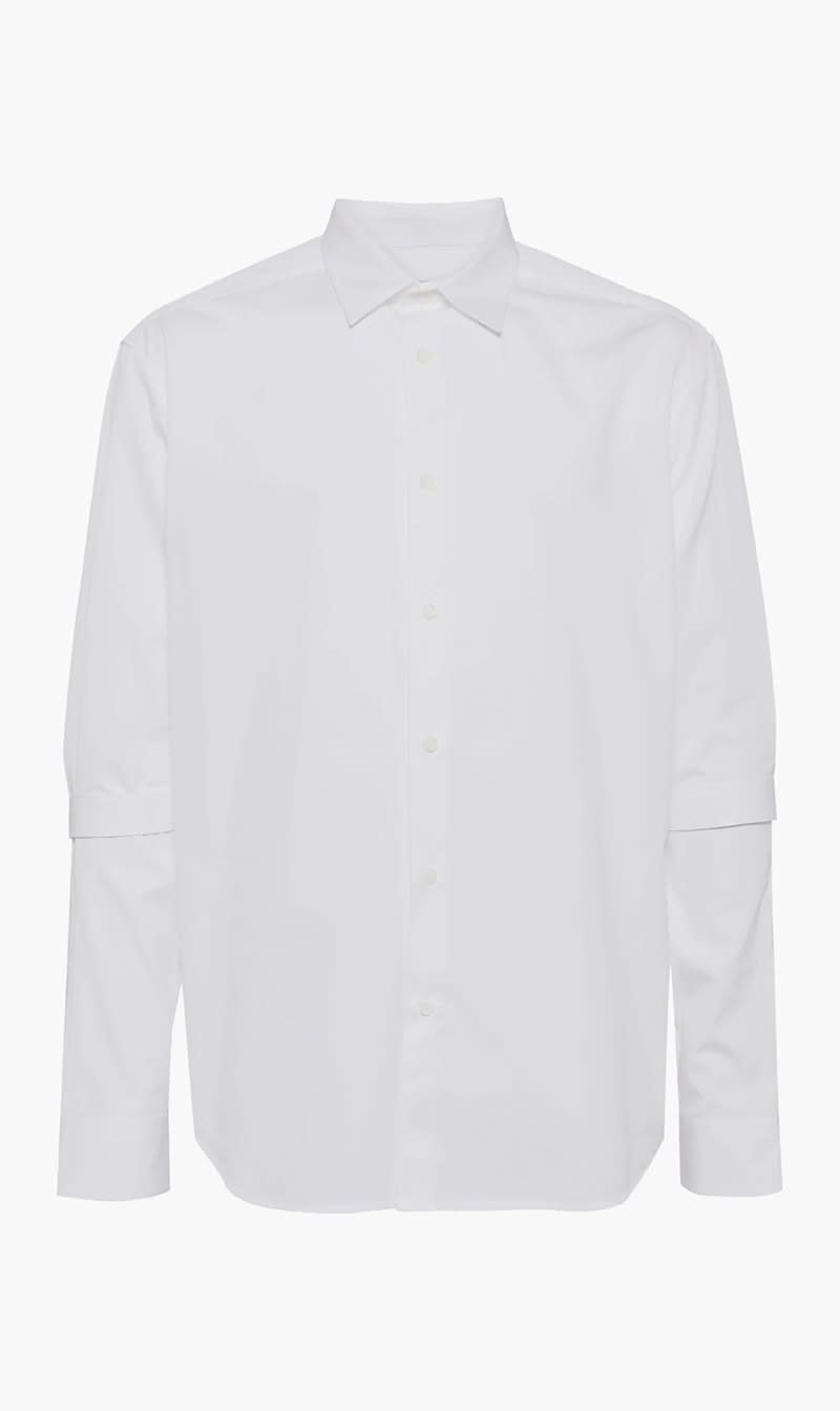 

Off-white White Ow Emb Heavycot Armband Shirt White Whit for Men | The Deal Outlet