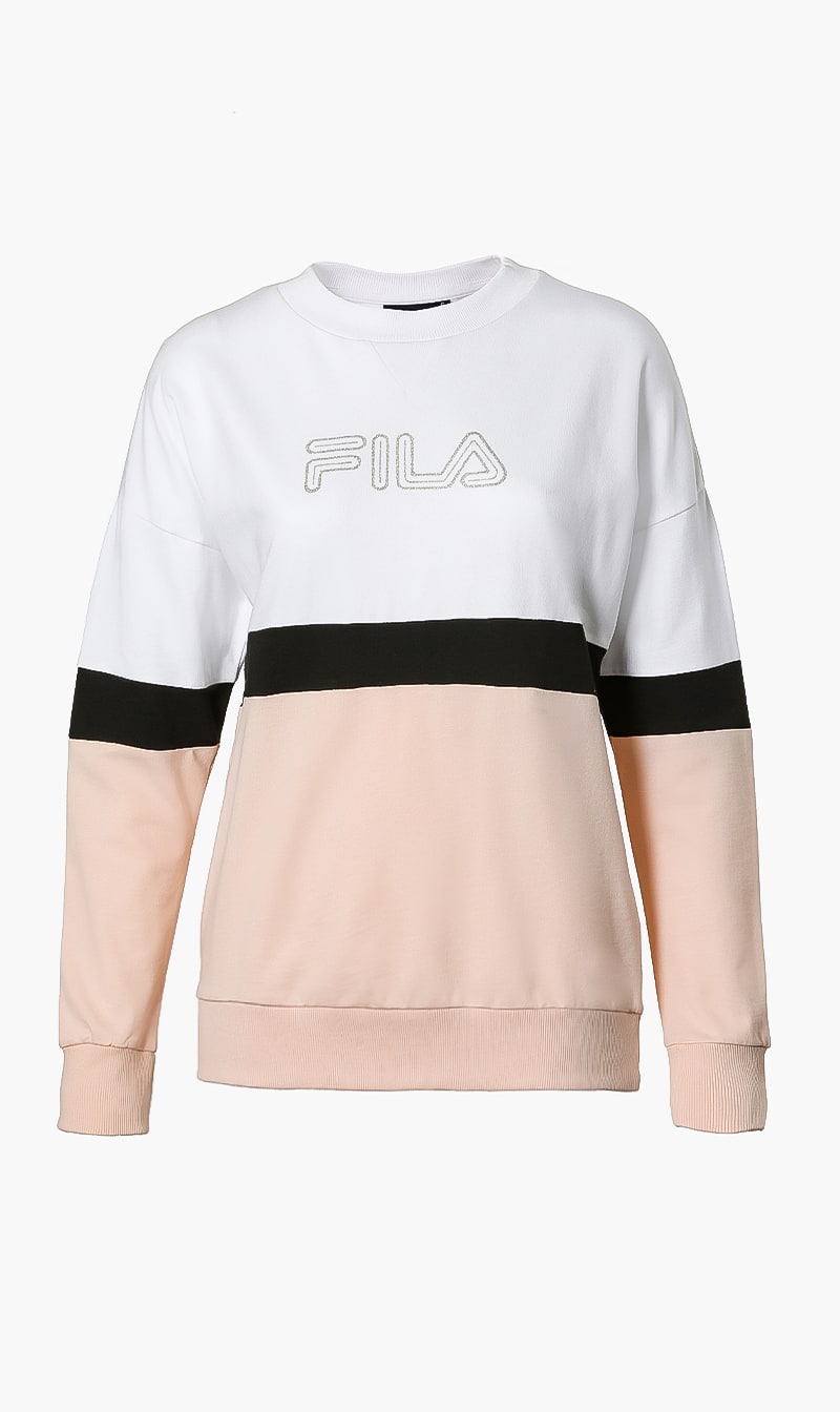 

Fila Colour Blocked Print Sweatshirt