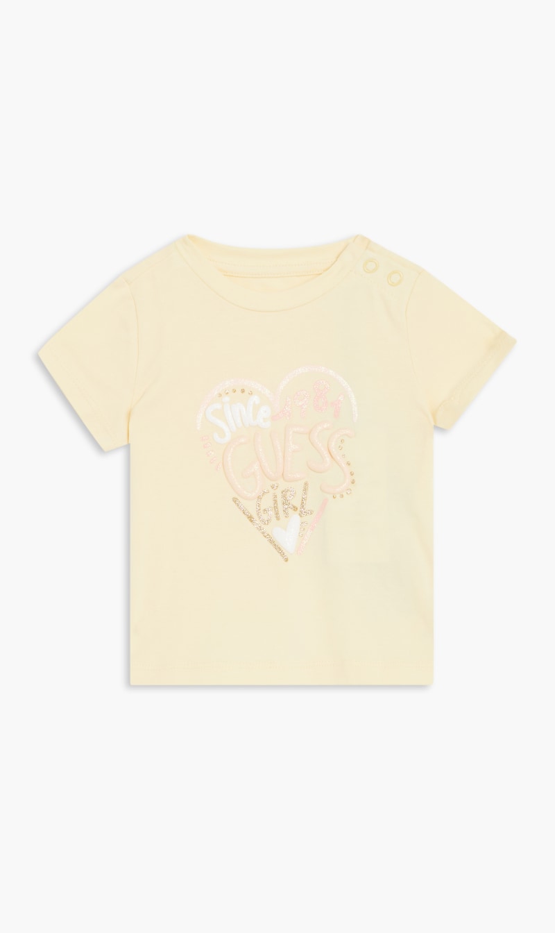 

Guess Beige Organic Light Stretch Jersey for Girls | The Deal Outlet
