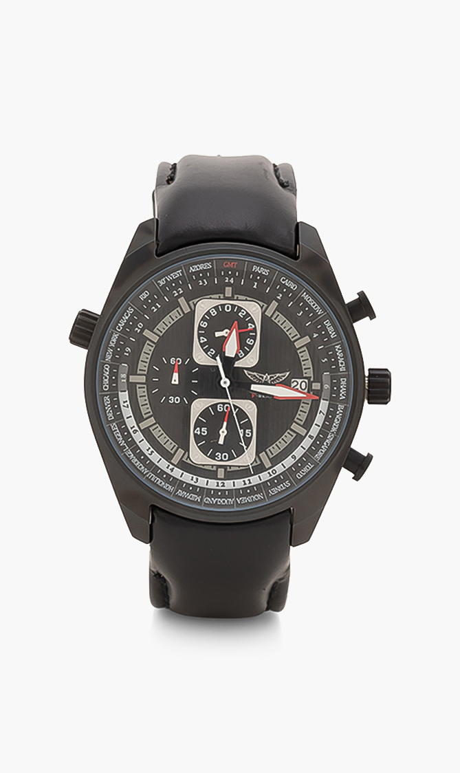 

Analog Casual Watch, Black