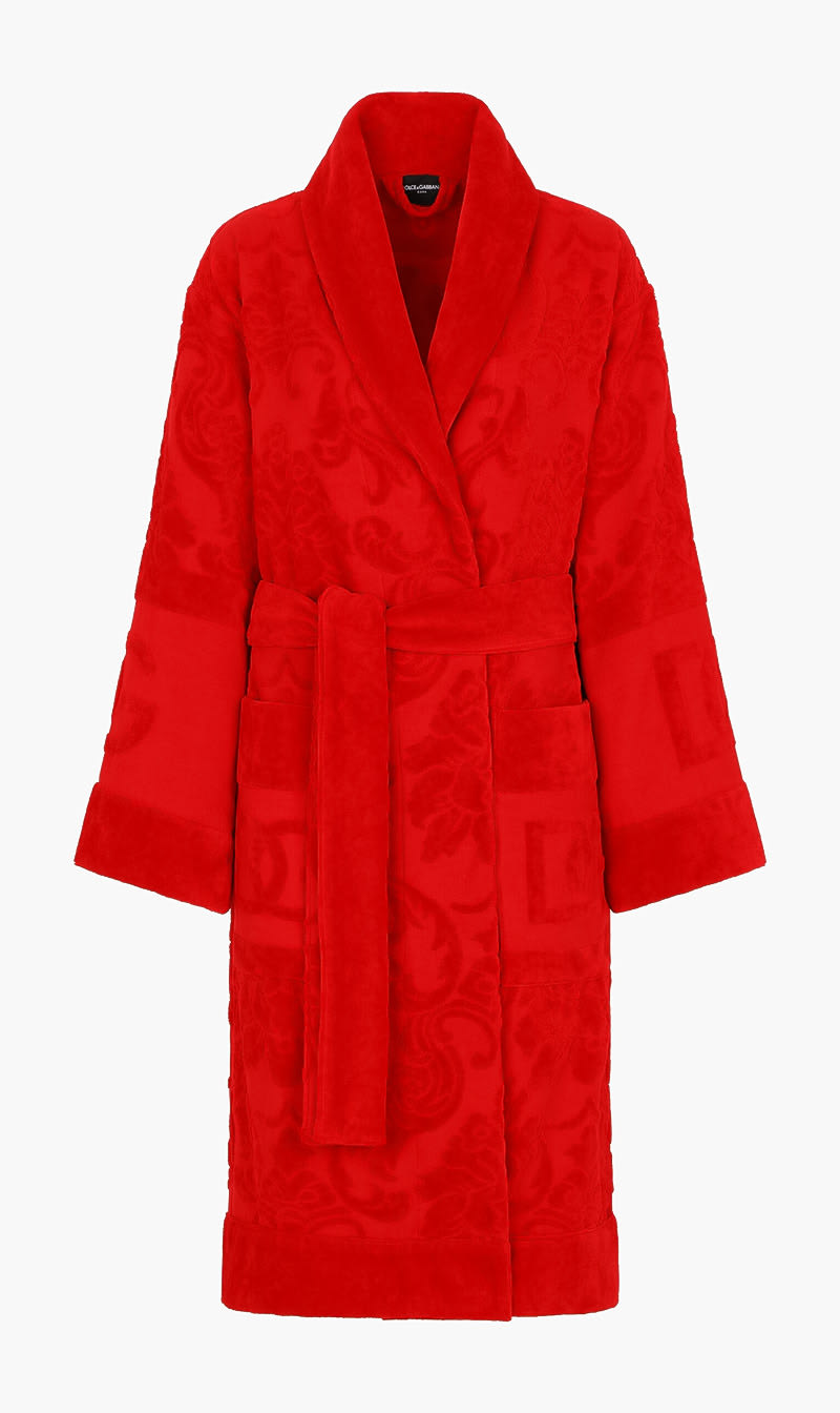 

Dolce & Gabbana Others Dga All Decors Bathrobe | The Deal Outlet