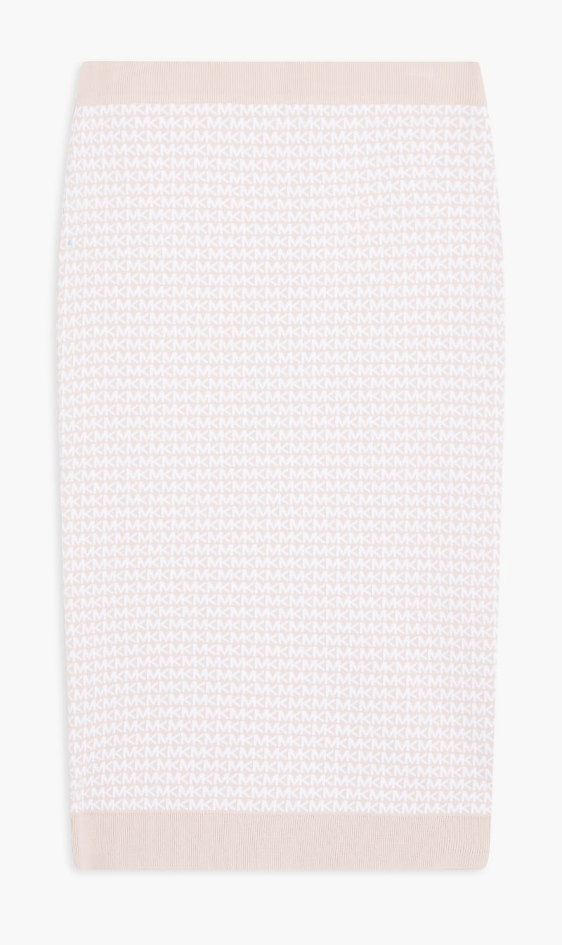 

Michael Kors Pink All Over Print Skirt for Women | The Deal Outlet