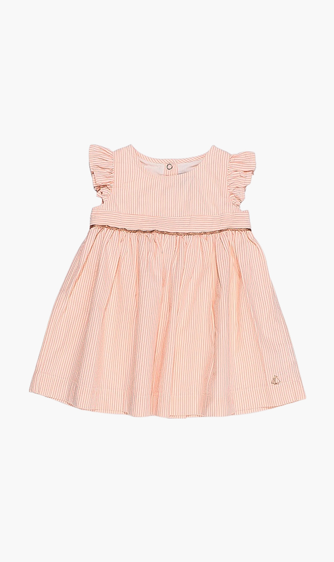 

PETIT BATEAU Striped Dress