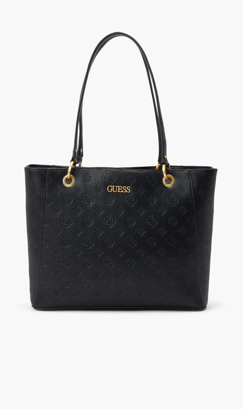 

Guess Black Geva Noel Tote for Women | The Deal Outlet