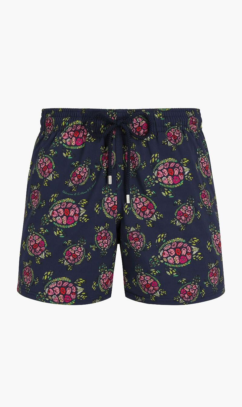 

Vilebrequin Blue Turtle Printed Swim Shorts for Men | The Deal Outlet