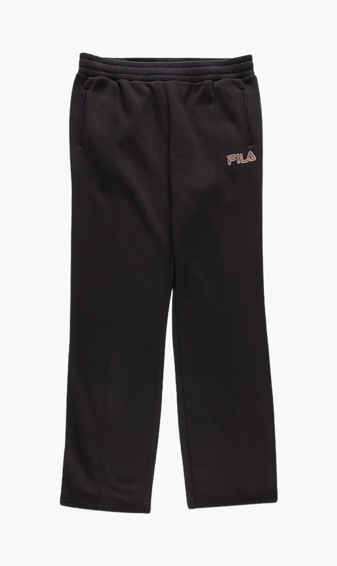 Destiny Pintuck Jogger Pants, Black