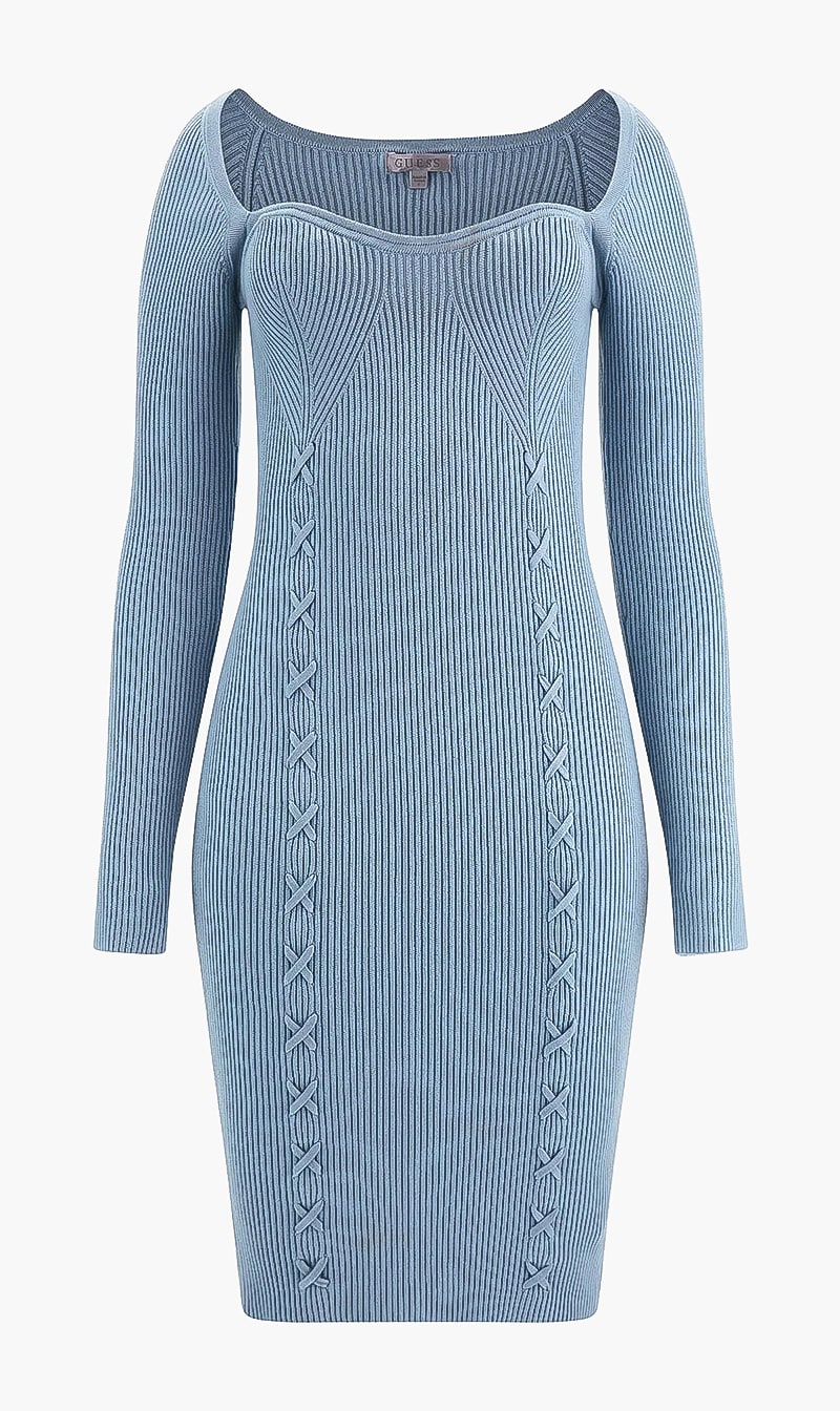 

Eco Margot Sweater Dress, Blue
