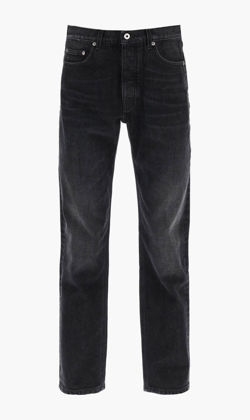 

Off-white Grey Arr Tab Tapered Jeans Vintage Grey No Co for Men | The Deal Outlet