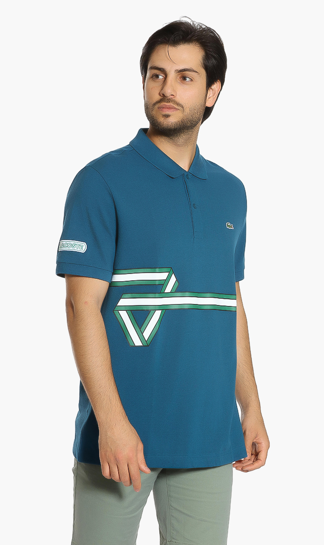 

Lacoste Stripe Polo Shirt