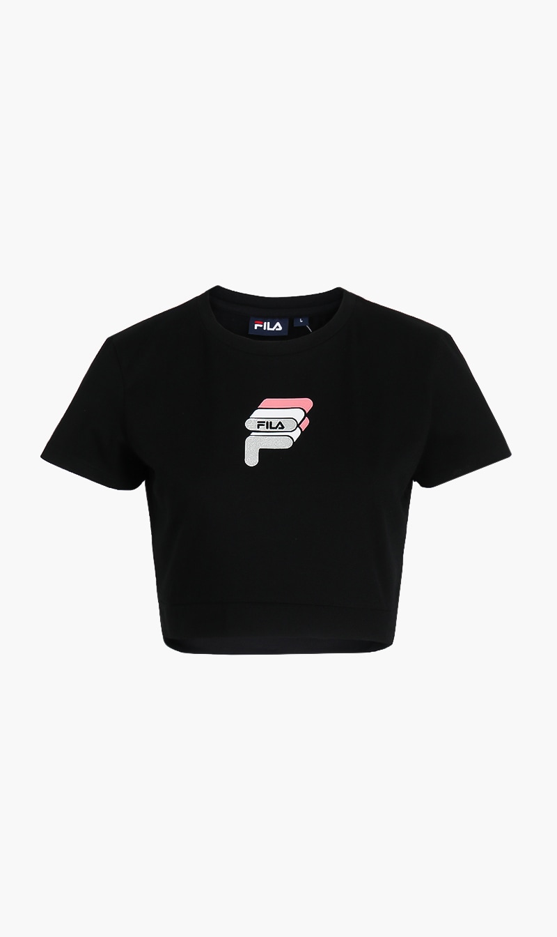

Fila Black Kaylin T-shirt for Women | The Deal Outlet