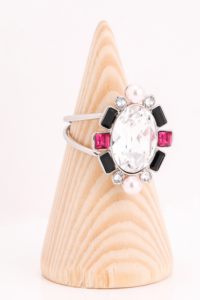

Swarovski Blanche Silver Ring, 60mm
