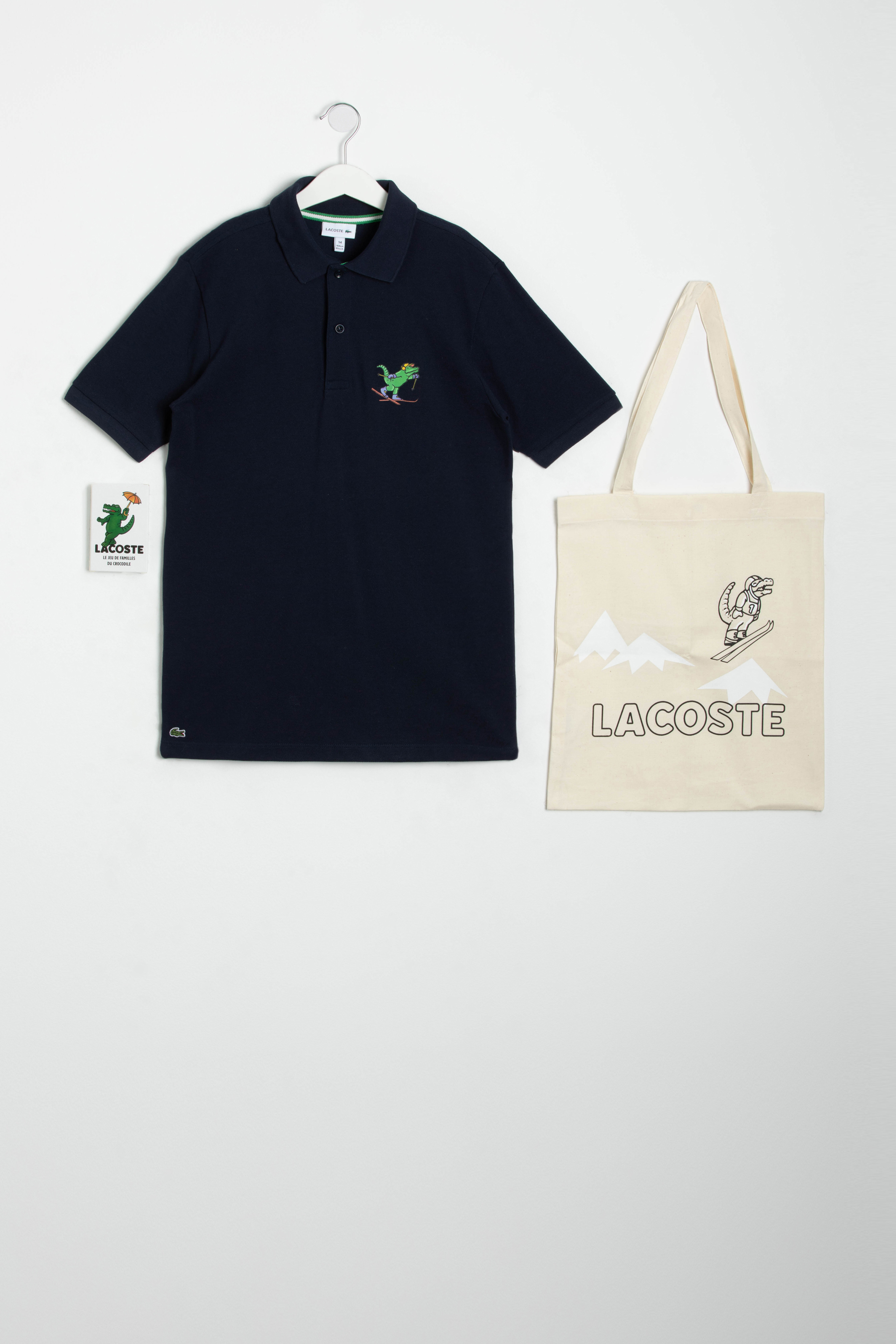 

Lacoste Fun Crocodile Polo Shirt Gift Set