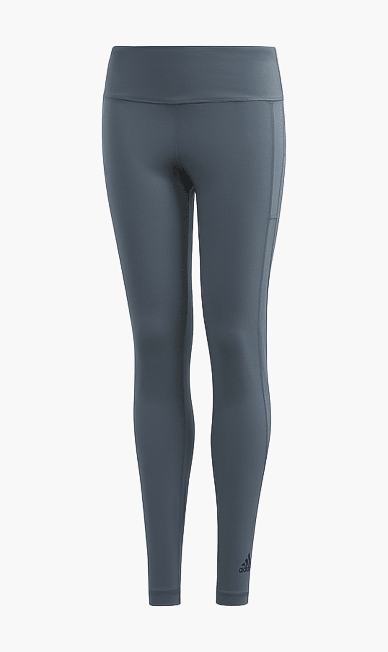

Adidas Green Solid High Waist Active Tights for Girls | The Deal Outlet