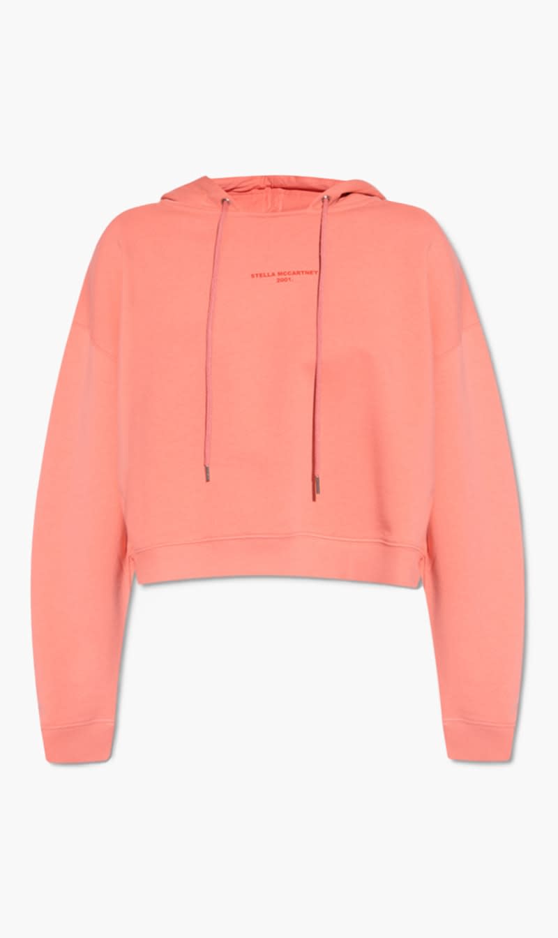 

Stella Mc Cartney Pink Hoodie With Logo for Women | The Deal Outlet