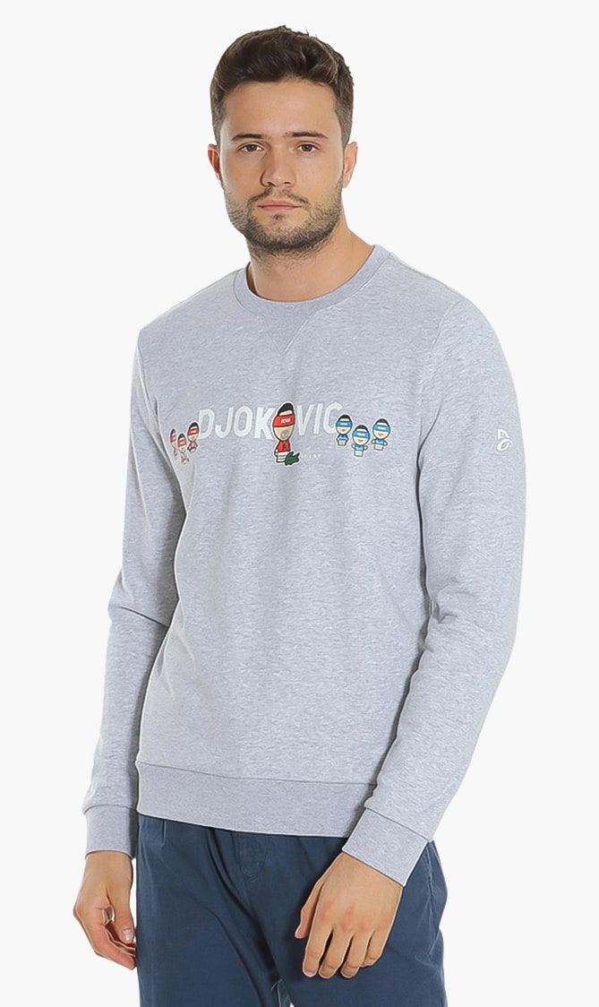 

Lacoste Sport Collab Youssef Sy In Fleece Sweatshirt