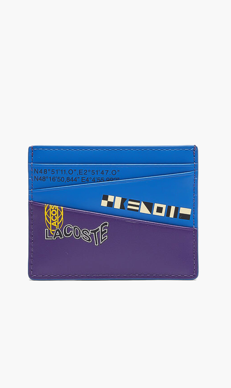 

Nautical Print Card Holder, Blue