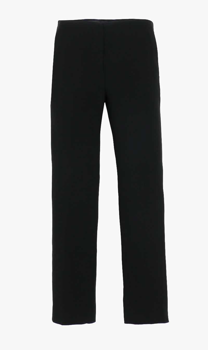 

Plain Solid Pants, Black