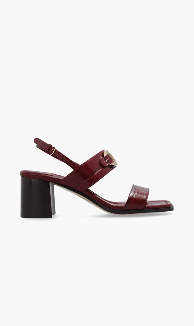 

Salvatore Ferragamo Purple Lou 55 Sandals for Women | The Deal Outlet