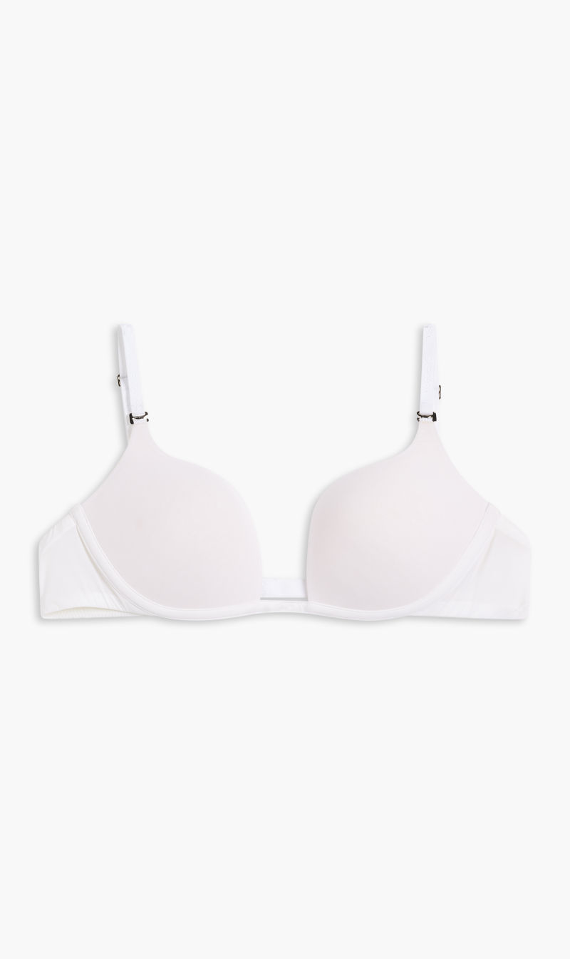 

Reggiseno Push-up Senza Ferro Coppa C White Optical